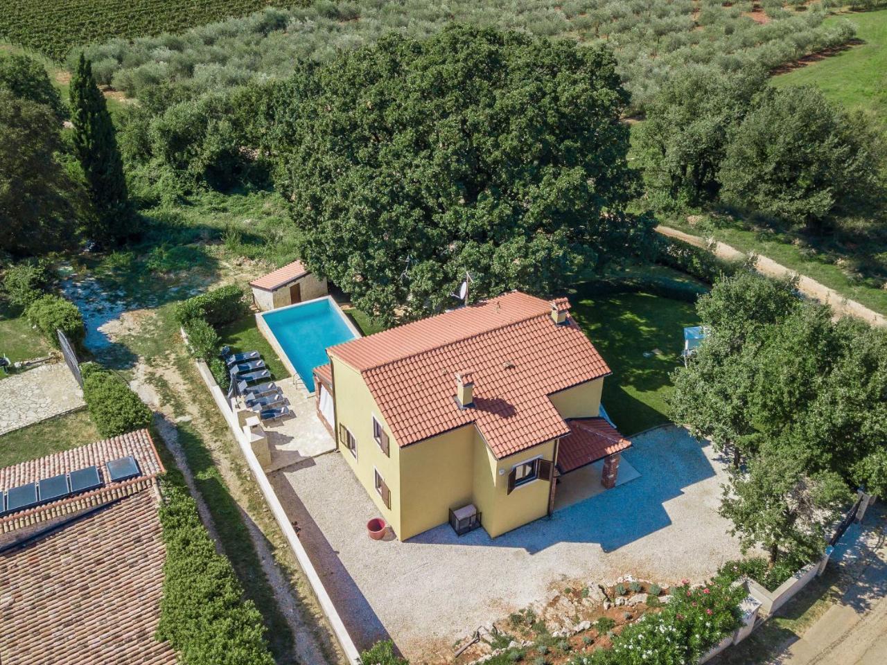 Villa Hrast Bacva Višnjan Exterior foto